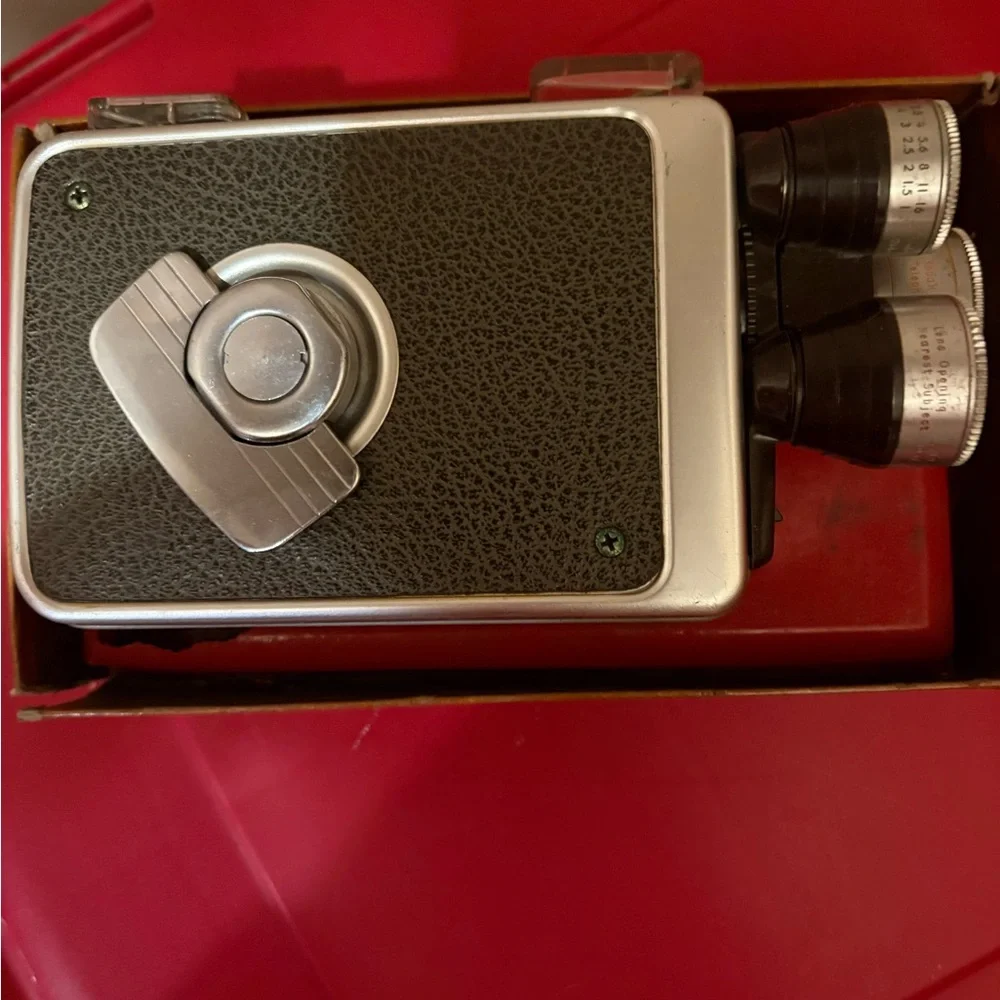 Kodak Brownie Movie Camera - Yellow and Black